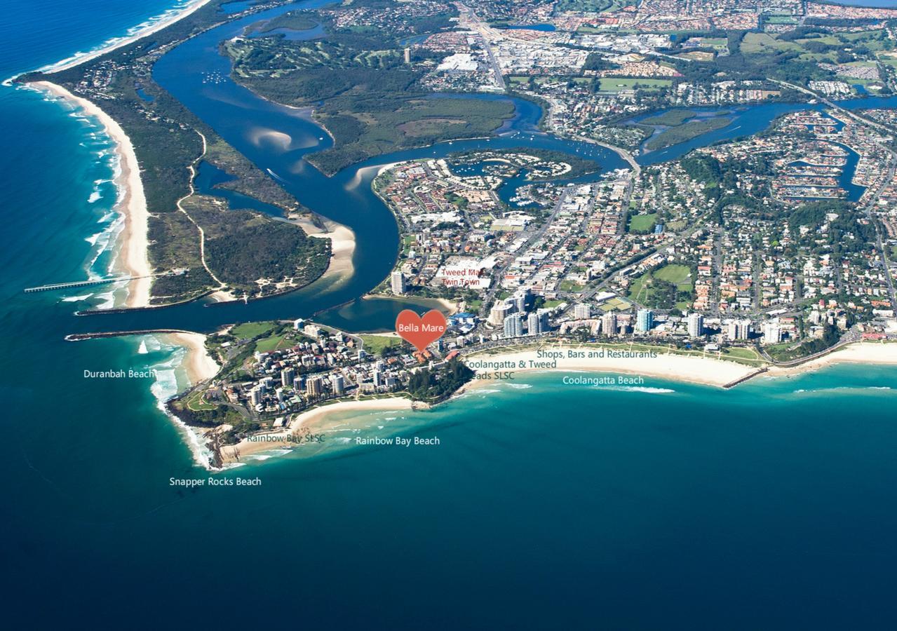 Bella Mare Coolangatta Beachside Apartments Gold Coast Eksteriør bilde