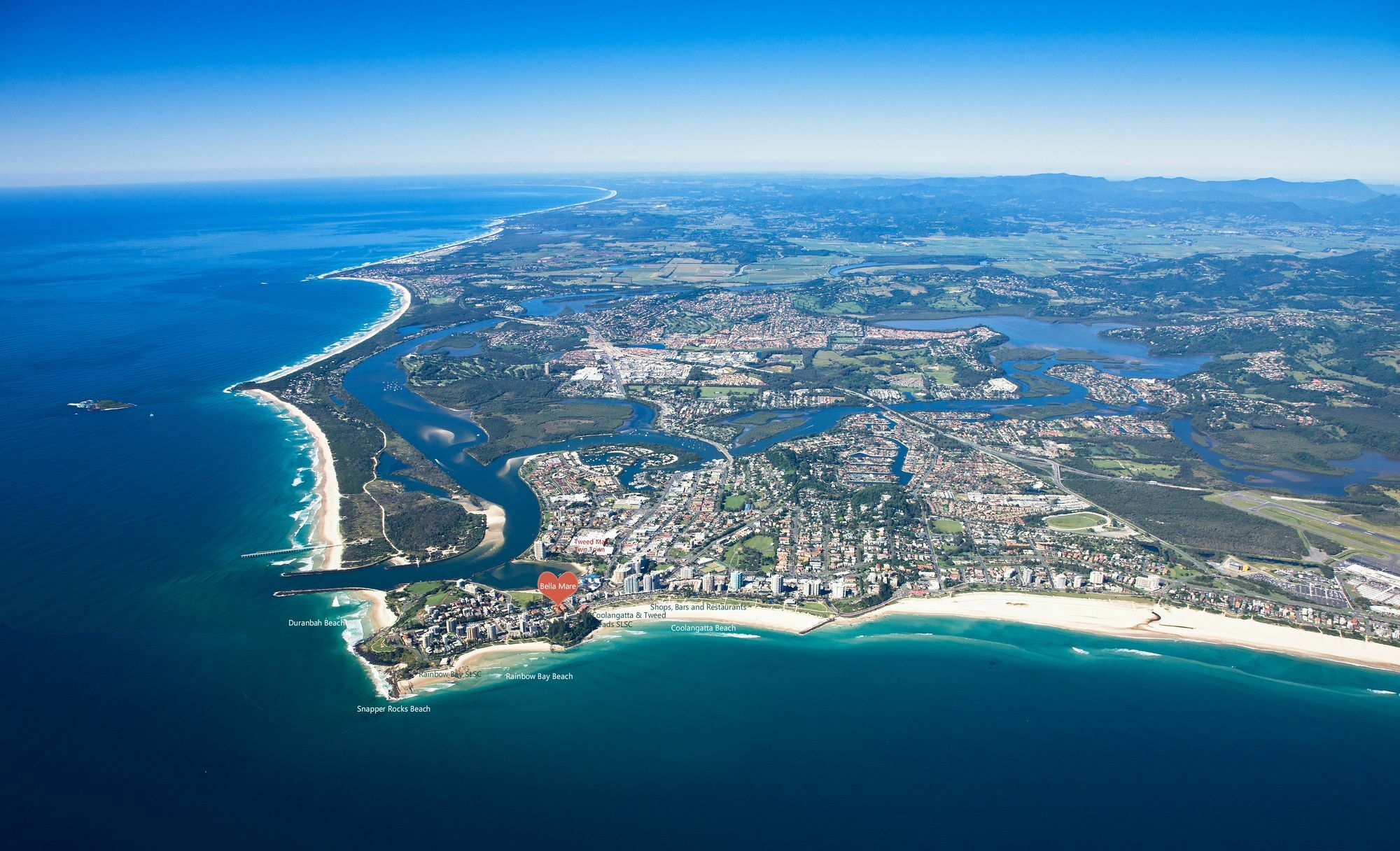 Bella Mare Coolangatta Beachside Apartments Gold Coast Eksteriør bilde